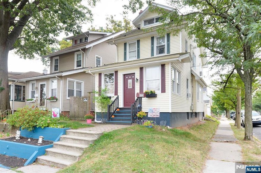 Charming 4-bedroom, 1-bath home in a convenient Belleville location. The first floor offers an enclosed porch, a welcoming living room, a formal dining room, and an eat-in kitchen with plenty of space. Second floor features 3 comfortable bedrooms and a full bathroom, and a spacious bedroom completes the third floor. The walkout basement is unfinished, providing great potential for storage or future customization. A detached garage and driveway add to the convenience, while the location offers easy access to shopping, schools, transportation, and major highways. Don't miss this wonderful opportunity to make this home your own!