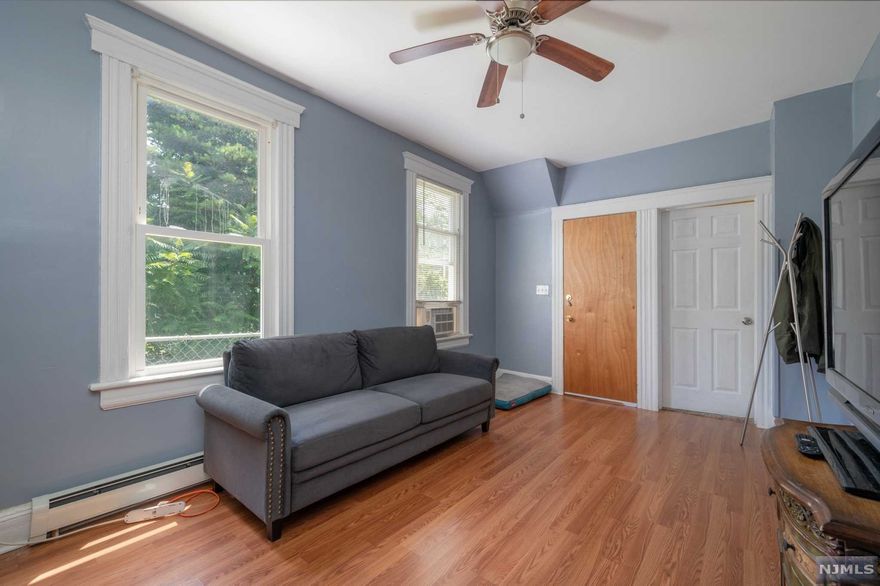 Perfect opportunity to own this two-family investment property or to live in one unit and rent the other. Each unit features three bedrooms. Both units have almost the same layout. Unit 1 has a large EIK, living room and bathroom. Unit 2 has nice size kitchen, a cozy dining room, living room and bathroom. Plenty of storage in the large, unfinished, walkout basement and a spacious backyard for entertaining. Updated kitchens, bathrooms, new furnace for each apartment and Water heaters. All you need is to add a color palate of your choice, a personal touch here and there and move right in. Worry less knowing, the house had a new roof, siding and windows replaced just four years ago and tenants pay their own utilities. Quiet location, just minutes away from Rt 280, GSP, public transportation, shopping district and schools.