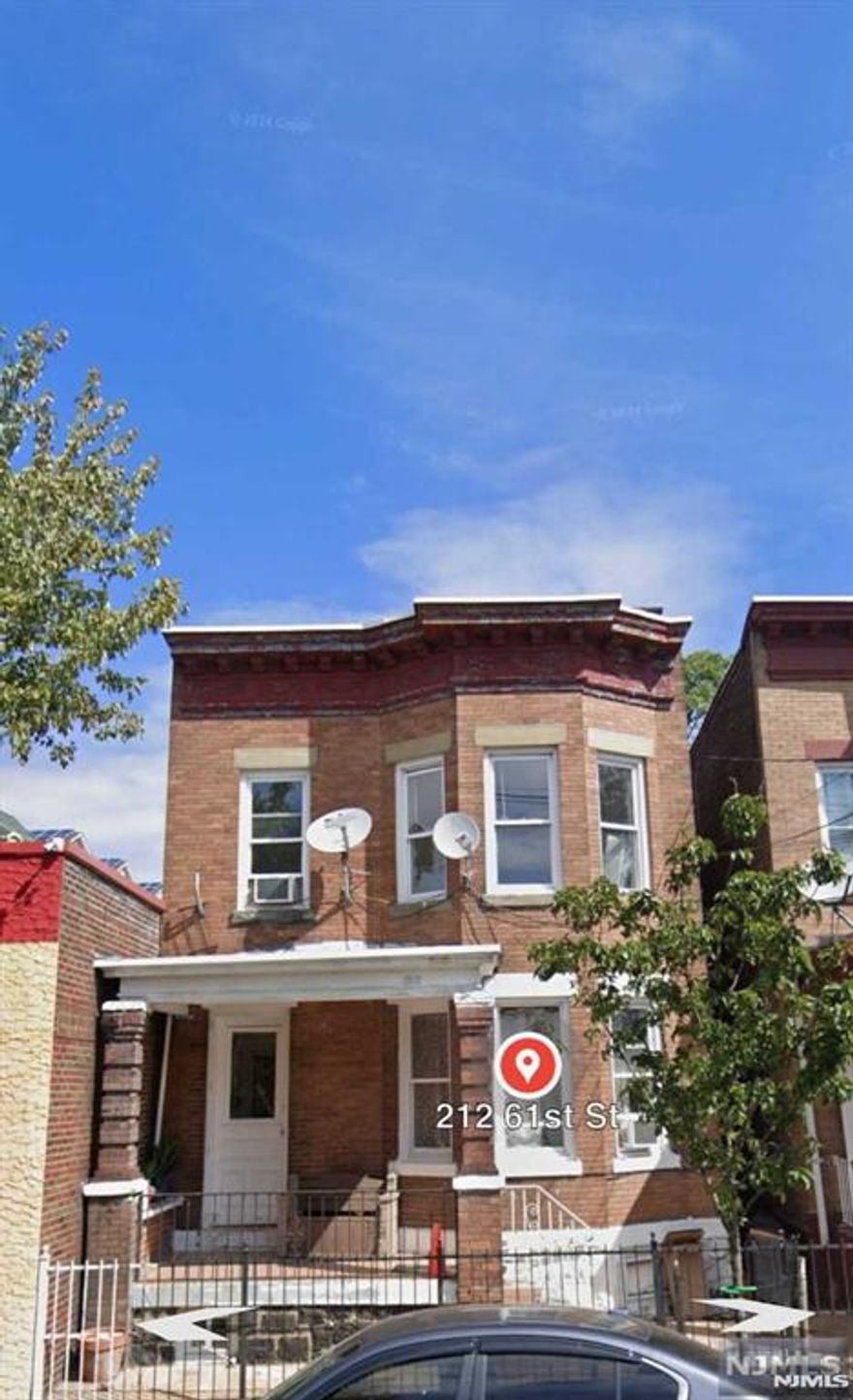 Don't miss this golden vacant opportunity to invest in West New York's thriving real estate market. With its strategic location. This 2 family house with Spacious Layout each floor offers 3 bedrooms, 1 bathroom, a living room, and a kitchen with office bonus in 2nd floor,Finished Walk-Out Basement: Versatile space for recreation, storage. Live in One, Rent the Other! First-Time Homebuyers ,A great opportunity to own a multi-family home and potentially offset mortgage costs with strong rental demand, and potential for appreciation, a smart investment choice. Act now and secure your future. Investors: Build your real estate portfolio with this promising property. The house Livable Condition, move-in ready or customize to your liking. Convenient Location Minutes from NYC, Lincoln Tunnel, Route 3, Turnpike, 1&9, Highway 495, and Highway 78. Nearby Amenities ,Easy access to bus stops, schools, shopping centers, and police stations.