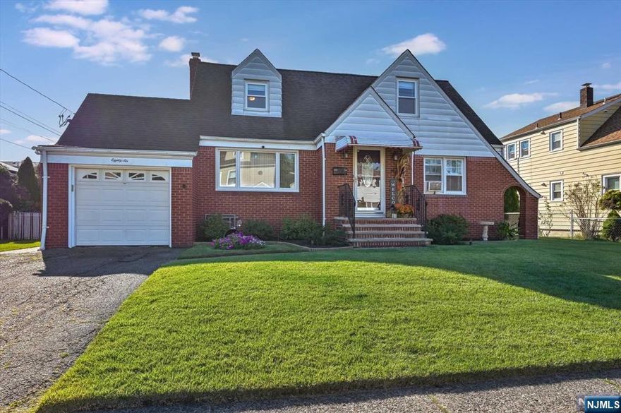 Welcome to your new home! This stunning multifamily property radiates charm and curb appeal. The 1st fl. apartment showcases an immaculately maintained, modern kitchen with gleaming granite countertops, S.S. appliances, and a spacious living room perfect for relaxing or entertaining. The layout includes 3 generously sized bedrooms, 2 full bathrooms and a finished basement that provides abundant storage, along with a versatile laundry/family room. From the kitchen, step outside to your serene, beautifully landscaped, fenced-in backyard. Upstairs, the 2nd fl. unit features a well-appointed 1-bedroom with an updated kitchen, modern bath, a large living room, plenty of storage, and a convenient walk-in closet. This home is perfectly situated just blocks from schools, parks, playgrounds, and shopping centers, while being only 14 miles from the GWB and mere minutes from NYC transportation. This home is truly a must-see! Home sold AS IS with no known issues.