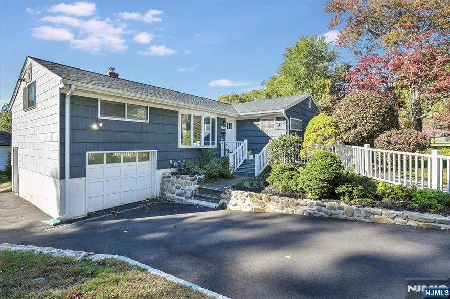 Welcome to this beautifully renovated ranch nestled on a quiet street in highly desirable Montvale. Step inside to an open-concept layout featuring a modern center-island kitchen with stainless steel appliances, a commercial-grade hood, stone countertops, and elegant pendant and recessed lighting. The versatile 4th bedroom above the garage is currently used as a spacious family roomâ€”perfect for relaxing or entertaining. Double French doors open to a large rear deck, ideal for outdoor gatherings. The primary bedroom offers a newer powder room, while the hall bath has been completely customized and updated.The full basement is unfinished and waiting for your inspiration. Enjoy the convenience of being just blocks from downtown Montvale, with access to NYC train and bus lines, and moments from the new shopping and dining destinations at Wegmans and The District. Easy access to the Garden State Parkway and major highways completes the package. Please contact LA Leta with all questions 201-446-3566