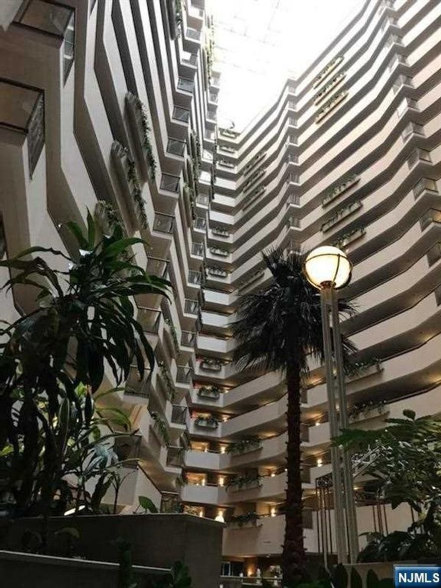 "Atrium Palace" luxury finest hi-rise, GWB/river view, spacious, walk-in closet, terrace, 24hr doorman & concierge service, indoor/outdoor pools, ex rm, tennis ct., basketball ct., huge community rm, valet parking is your choice, close to NY trans & shops, rented $4,100/month till 05/31/26