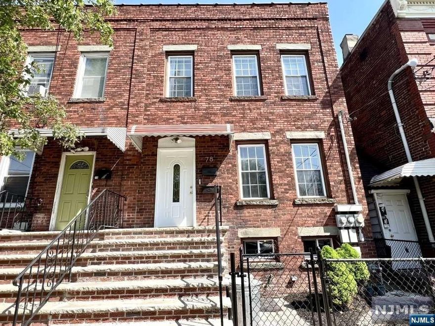 Freshly painted, move-in ready 2-unit in East Rutherford. Separate utilities, fenced yard.