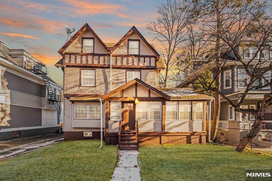 Discover the perfect blend of charm and functionality in this expansive six-bedroom, four-bathroom home with a finished attic and basement. The inviting living area, centered around a cozy fireplace, is ideal for relaxing or hosting gatherings. A beautifully appointed hall bathroom features a jacuzzi tub, and the spacious kitchen opens to a rear deck, perfect for outdoor entertaining. The finished attic offers an in-law suite with a kitchenette and full bath. The basement includes a recreation room, second kitchenette, laundry area, and two additional rooms for a home office or guest space. With parking for five vehicles, this home offers convenience and is near a train station, grocery stores, and a playground. This property seamlessly combines charm with modern updates, offering exceptional comfort and versatility. Donâ€™t miss the chance to make it yours!