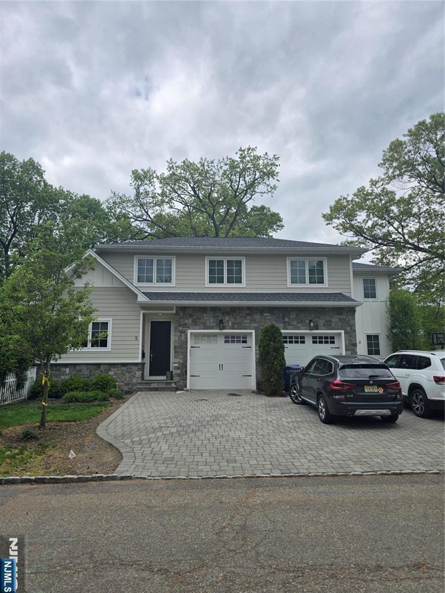 Beautiful five-bedroom home in excellent condition (built as new construction 5 years ago). Desirable location, by the elementary school. Features: first floor, with a Full kitchen with an Island, a generous-sized living room, a designated dining room area, and a powder room. An exit to a fully landscaped yard, with a paved patio. The second floor has four bedrooms and two full bathrooms, including a primary room suite. In the basement, you will find an additional bedroom with natural light from a large window, as well as another full bathroom. There's also a washer and dryer. This extra bedroom would be great for guests or an office space. The house has a one-car garage and space for two off-street cars.