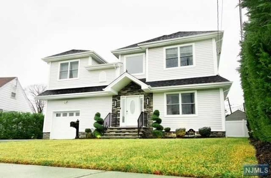 ABSOLUTELY STUNNING SIDE HALL COLONIAL BUILT IN 2018. THIS IS YOUR DREAM HOME WITH OVER 3,600 SQUARE FOOTAGE. PROFESSIONAL LANDSCAPING, PAVER DRIVEWAY AND BBQ PATIO WITH PRIVATE FENCE AND PINE TREE ALL AROUND THE PROPERTY, THE PROPERTY has HARDWOOD FLOORS THROUGH BOTH FLOORS, CROWN MOLDING, COFFERED CEILINGS, MODERN OPEN FLOOR PLAN FAMILY ROOM, FORMAL DINING ROOM AND EAT IN KITCHEN WITH CENTER ISLAND. SOFTENER AND FILTER WATER SYSTEM, SPRINKLES SYSTEM, SECURITY SYSTEM AND ALL STAINLESS STEELING APPLIANCES, 2 ZONES CENTRAL AIR AND FORCE AIR HEATING SYSTEM. FULL FINISHED BASEMENT WITH OFFICE, AND PLAYROOM AREA OR FAMILY ROOM. Per survey the property lot is 7,225 SF. THE TESLA SOLAR SYSTEM IS OWNED WITH A FINANCIAL PAYMENT PLAN. THE AGREEMENT MUST BE TRANSFER TO THE NEW OWNER AT CLOSING. GREAT LOCATED AND EASY ACCESS TO ROUTE 80 AND 46. The sell of the property is subject to sellers find a new home (actively looking).