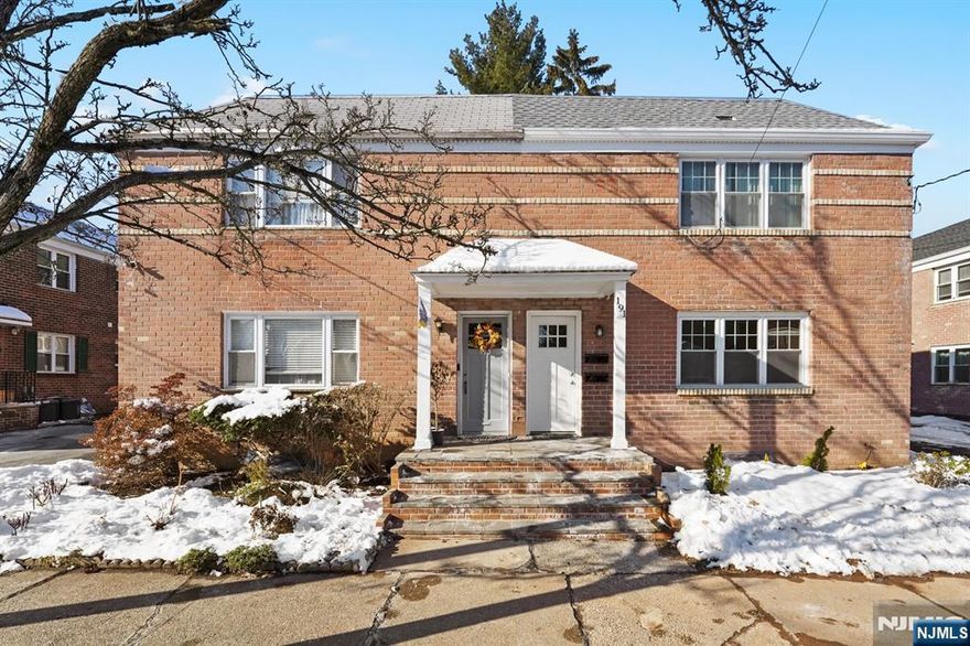 Welcome to 191 Midland Place, a beautiful Two-Family home in sought-after Upper Vailsburg! More than just a home - this property offers a turn-key investment. Excellent opportunity for investors & owner-occupants looking to generate passive income in a strong rental market! Thoughtfully renovated Unit 1 is move-in ready, featuring a bright kitchen with shaker cabinets & stainless steel appliances, new tiled bathroom, hardwood floors throughout, and recessed lighting. Unit 2 is rented. Each unit consists of a large Living Room, Kitchen, Dining Room with closet, 2 Bedrooms, 1 Full Bathroom and Hallway Linen Closet. Additional features include a full, unfinished basement with french drains, separate side entrance to a generous driveway with ample parking and a spacious, detached 2-car garage. Home boasts new roof, gutters, heating & central air. Backyard offers space for entertaining, gardening or relaxation. Solid brick construction & low taxes. Shared driveway with 187. Separate meters for utilities. Located on a quiet block close to vibrant Maplewood and South Orange border. Residents will appreciate proximity to schools, parks, places of worship, shopping, NYC transit and quick access to major highways such as GSP, Rt 78 & 280.
