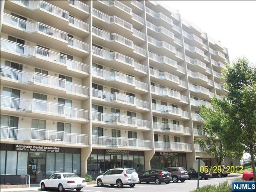 Large one bedroom with 1.5baths, washer-dryer inside, hardwood, large terrace, west view, central air-heating, out pool, gym, tennis ct, (tenant due moving fees $600 nonrefundable, $500 refundable, $250 processing fee, verify management office 201-224-2105, no pets please, Required check credit-income, One parking space #326 included,