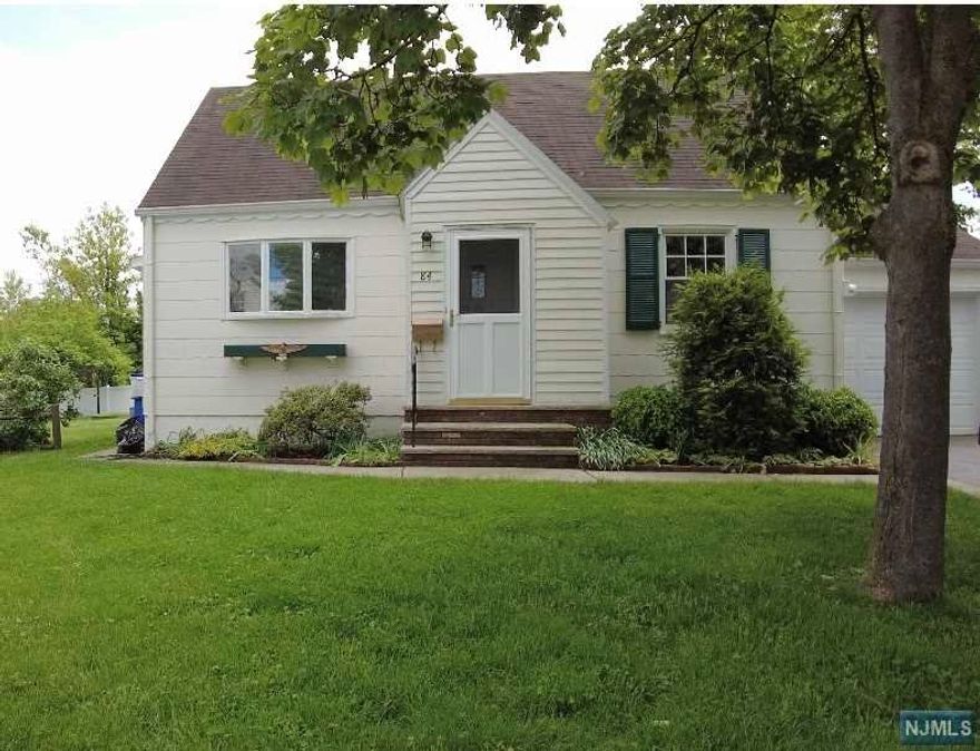 Desirable Allwood neighborhood. This three bedrooms home features formal dining room, sunroom, large yard with fish pond, finished basement with bar, 1 1/2 baths, great location, cul de sac, 1 car garage attached and up to 4 off street, central heat/air, property sold "AS IS".