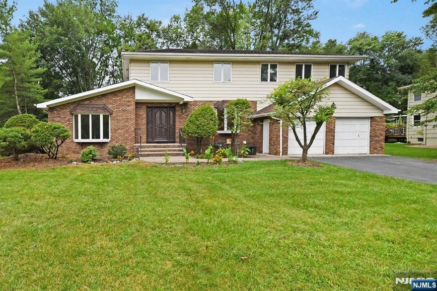 This 4BR, 2.5 Bath Colonial in a quiet neighborhood in sought-after Allendale has undergone some updates in recent years: new bathrooms, new entry foyer floor, new hardwood floor in FR w/fpl, new garage doors and new floor in eat-in kitchen which features stainless steel appliances and white cabinetry. Plus 2-car garage, HUGE unfinished basement, central air, and spacious deck overlooking backyard. Award-winning schools and a short distance to the Celery Farm, a 107-acre nature preserve with trails. No pets, no smoking. Tenant req: $43 application fee, 1 1/2 mo. security, 1 mo. broker fee, background check, proof of employment/income, credit check and renter's insurance. Tenant responsible for first $200 of each repair, landscaping and snow removal.