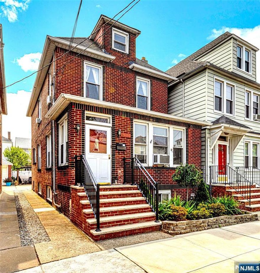 Welcome to this beautifully maintained single-family home in North Bergen's desirable Racetrack section. Enjoy the natural light pouring through the windows, highlighting the hardwood floors throughout its sunroom, and separate living and dining areas. The eat-in kitchen exudes classic charm, and the laundry nook is a treat. Upstairs, you will find 3 generously-sized bedrooms, and a finished attic that enhances your living area. The basement adds even more possibilities to continue expanding. Then step outside to your backyard oasis, ideal for entertaining, relaxing, and gardening, with the convenience of parking. This home is perfectly situated near Braddock Park, restaurants, and major commuting routes to NYC or anywhere else you need to go, offering ease and a great quality of life. With its timeless Colonial style and functional layout, this home is a fantastic opportunity for anyone looking for space, character, and long-term value. It's a gem not to be missed!