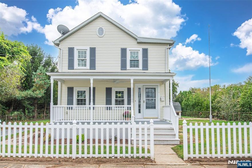 BRAND NEW Renovation yet ALL the Charm of a Classic Colonial. Woodwork, glass door knobs & archways are just some of the details to be appreciated in this 19th Century beauty. The heart of the home is the stunning living room, light and bright with stunning windows which opens to the formal dining room through a large archway. Spacious kitchen w/tons of cabinet space. Granite counters, tiled backsplash and new stainless steel appliances. This rental home will be hard to resist. Stunningly refinished hardwood floors. In house laundry. Convenient first floor bedroom and full bath. 2nd Level offers 3 generous sized bedrooms & a second full bath. Both baths updated. Tastefully chosen finishes. Full, unfinished basement offers lots of storage in addition to the shed in backyard. Large, level yard Perfect for Entertaining & Relaxation! Front porch just waiting for your rocking chair! Quiet, dead end street. Easy access to major highways and NYC direct public transportation.