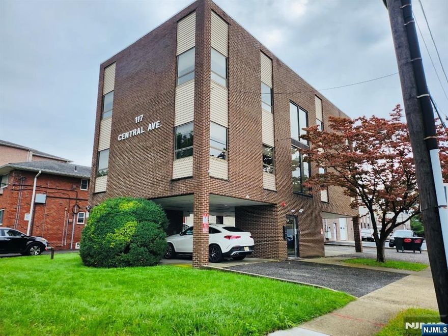 Office Space for Lease in Hackensack : A rare opportunity to lease professional office space in the heart of Hackensack's thriving business district. The available 3rd-floor suite offers approx. 1,700 sq. ft. of well-configured office space, suitable for a variety of professional uses. The layout provides flexibility for private offices, open workstations, or a combination of both, making it adaptable to todayâ€™s business needs. The property features on-site parking with a mix of covered and uncovered spaces, providing convenience and accessibility for both employees and clientsâ€”an amenity not often found in central Hackensack. The building is ideally located near Hackensack University Medical Center, the Bergen County Courthouse, and Main Street's growing mix of shops, dining, and services. With close proximity to Routes 4, 17, 80, and the Garden State Parkway, as well as direct bus service into Manhattan, the location offers excellent regional connectivity for commuters and visitors alike. This office space is an excellent choice for companies seeking a Bergen County address with strong accessibility, visibility, and functionality.