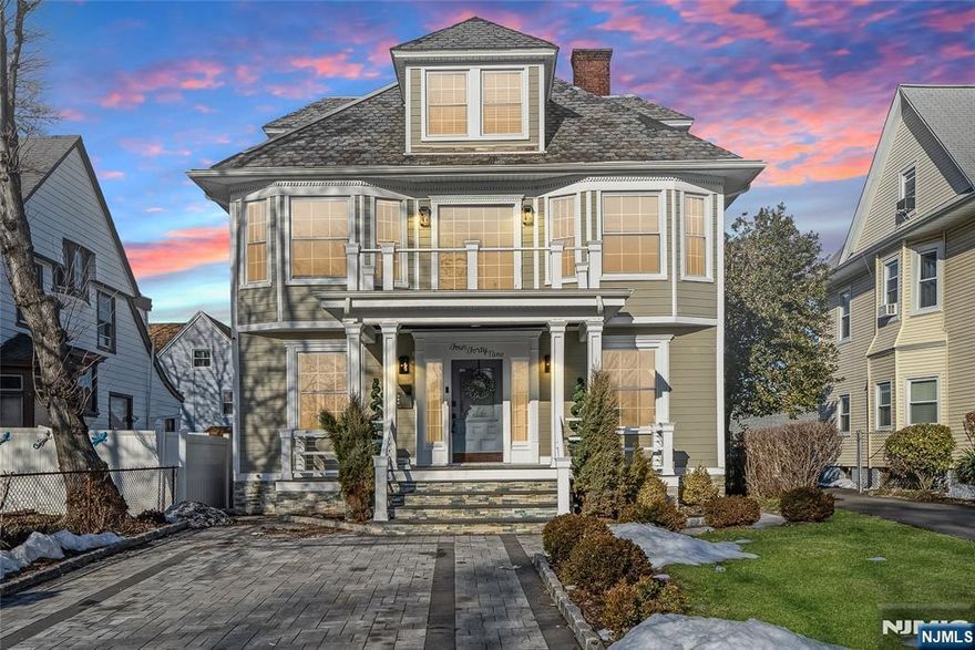 Welcome to this exceptional and expansive residence where timeless character meets modern versatility. Thoughtfully updated while preserving its original charm, the home features beautiful moldings, soaring ceilings, and inviting interior details. The open-concept main level seamlessly connects the kitchen, dining, and living spaces, ideal for daily living and entertaining. Double patio doors lead to a spacious deck and fully fenced backyard, perfect for gatherings, play, or gardening. The main living area offers five generous bedrooms and three full bathrooms, with a convenient second-floor laundry room. The fully finished basement adds two bedrooms, two full bathrooms, and a kitchenette perfect for guests, work, or private living quarters. This property offers excellent rental and investment potential, appealing to investors or homeowners seeking flexible multigenerational living. Located just two blocks from New Jersey Transit and Downtown Orange, commuting to NYC is easy. Shopping, dining, parks, and conveniences including ShopRite, Whole Foods, and Target are minutes away. This remarkable home combines space, charm, and location an opportunity not to be missed.