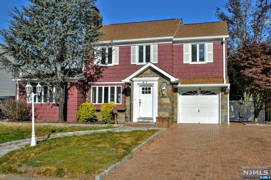 Turn-key side-hall colonial on a desirable, wide, tree-lined street. All floors have been refinished throughout the home. First floor features living room w/ bay window, two gas fireplaces, expansive dining room, kitchen with brand new stainless steel appliances, quartz countertops and tiled walls. First floor inc. an additional den/office room. Both full bathrooms have new toilets and tile backsplash. Basement has brand new carpeting, is fully painted, and includes a laundry closet with slop sink. Add. features inc. 2020 water heater, 2024 roof/gutters and 2024 A/C unit. Attached garage w/ storage. Enjoy the fully-fenced backyard with inground pool and paver patio for easy summer living. In-ground sprinklers and multi-zone heat. Fireplaces, pool and sprinkler system are sold "as is." Move right in to this updated home!