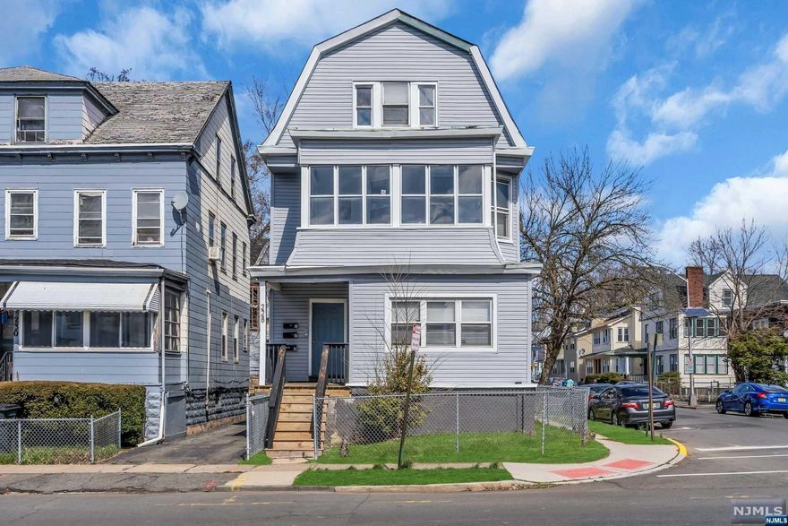 Welcome to 228 Elmwood Ave, an impeccably maintained 3-family home that seamlessly blends modern convenience with timeless charm. Ideally situated in East Orange, this property offers an exceptional investment opportunity and flexible multi-family living with 1 unit being delivered vacant. This well-loved property boasts 3 individual units, each with its unique appeal: Unit 1 is a spacious 3-bedroom, 1-bathroom haven, currently leased for $1,810 per month, with the lease set to conclude at the end of this month 10/23. Unit 2, is currently vacant 3-bedroom, 1-bathroom residence, stands ready for your creative touch. It includes an additional sunroom, offering versatile living space to suit your preferences. Unit 3 is a 1-bedroom, 1-bathroom retreat, currently occupied and generating $1,210 per month in rental income. Like the other units, its lease will also conclude at the end of this month 10/23. Enhanced by a comprehensive renovation in 2019