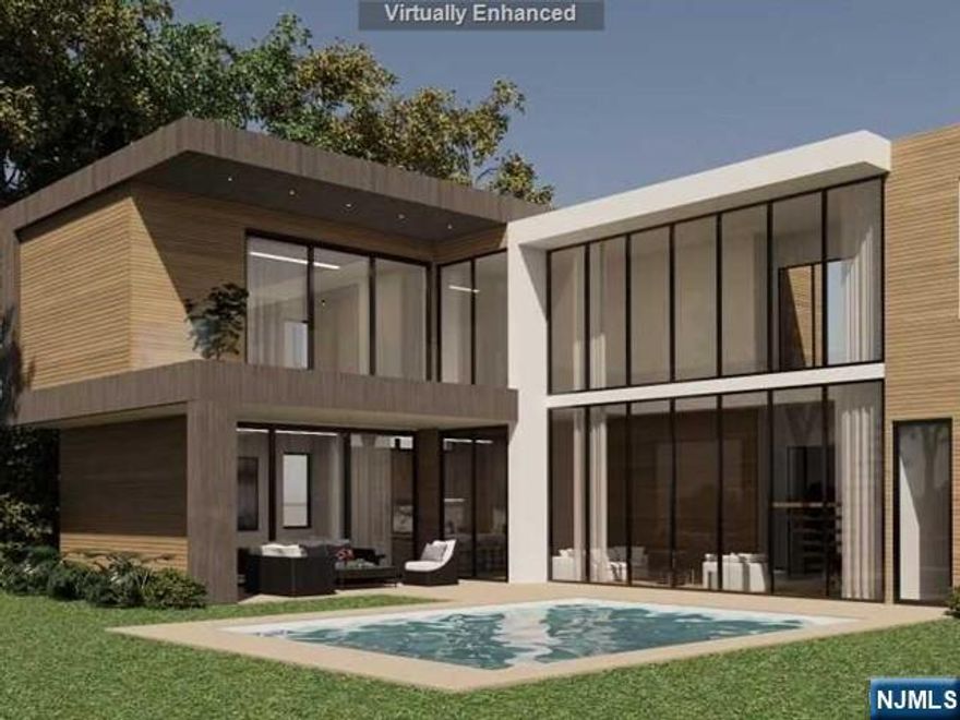 Welcome to 11 Central Ave, one of the towns East Hill most sought after locations. Tree lined street with sidewalks walking distances to schools. This Modern home set to be completed Summer of 2025. Time to make selections and customizations. Open floor plan concept approx 8,000 sqft. 2-story EF, modern floating staircase enclosed in glass. Family RM floor to ceiling windows overlooking lush deep oversized property and pool. Very private enclosed backyard. Gourmet kitchen features SS appliances SubZero/WOLF. Upstairs, an oversized primary BR w/sitting area, 2 expansive WICs & a spa-like bth w/a state-of-the-art wet rm. 3 additional ensuite BRs & a convenient laundry room grace this level. Fully finished LL media room, mirrored gym, ensuite BR, game room, & wet bar. Close to Top Ranked Schools, 7 miles To NYC. 5,300 sqft on first 2 levels, 2,524sqft finished basement