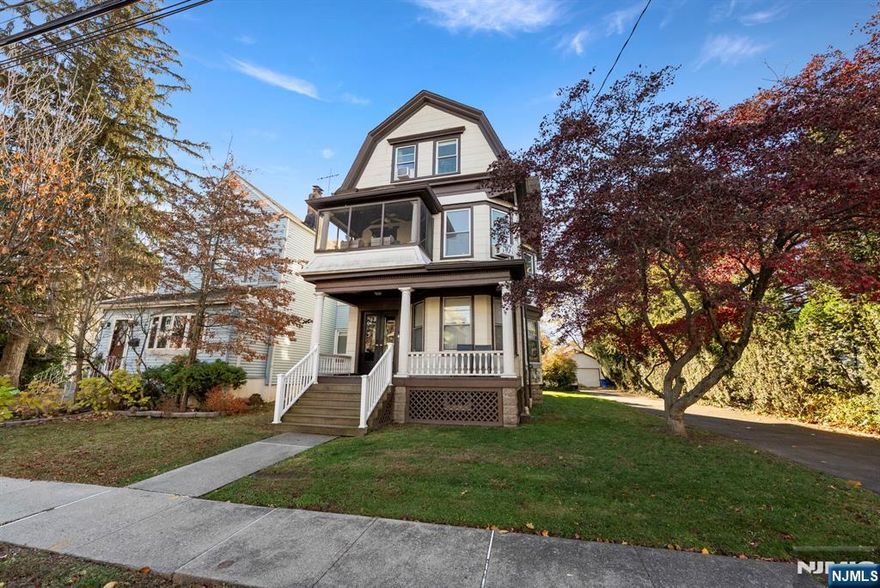 Clean, sunny, and well maintained, this fully rented two-family home offers high ceilings and beautiful hardwood floors throughout, along with separate utilities including gas, heat, hot water, and electric ideal for both owner-occupants and investors. Tucked away on a peaceful dead-end street while conveniently located just off Broad Street with easy access to shopping, dining, and everyday conveniences. Bus service is right at the corner, and Bloomfield and Glen Ridge train stations with Midtown Direct service to NYC are approximately one mile away. Recent updates include newer furnaces, hot water heaters, roof, and windows. Central air conditioning on the first floor adds to the comfort and value of this move-in ready property.