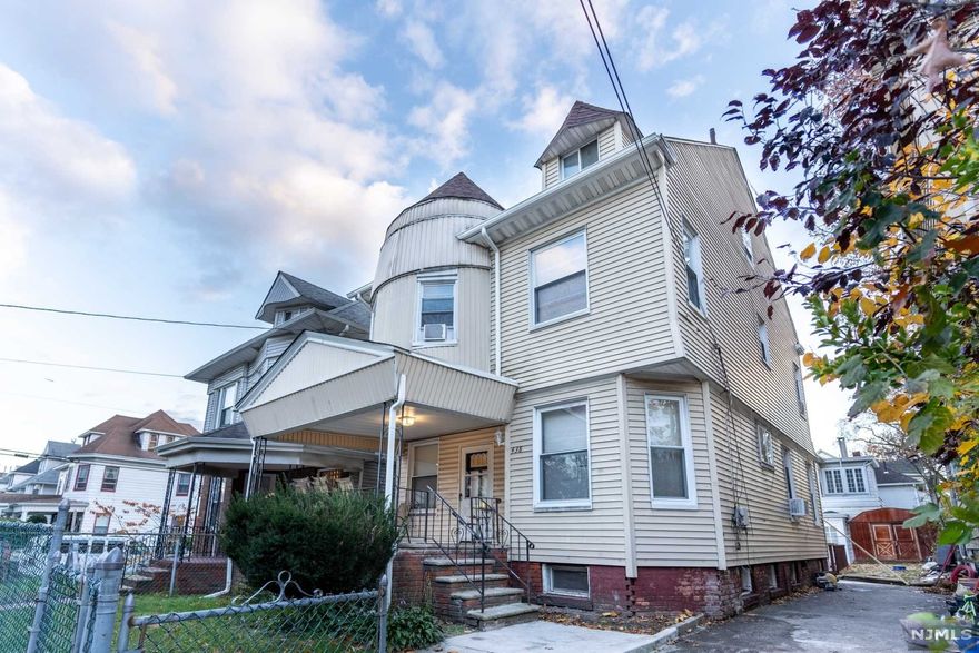 You don't want to miss out on this beautiful 7 bed 3 bath, single family home located on the Eastside of Paterson. This phenomenal home comes ready with a fully finished basement, equipped with laundry hook-up and a bonus room. Perfect for entertaining with plentiful backyard space, and built in deck with direct kitchen access. Can't forget the driveway with available parking for at least 3 cars. This home is conveniently located near shopping, places of worship, public transportation, and major highways including interstate 80, Route 4 and 20.