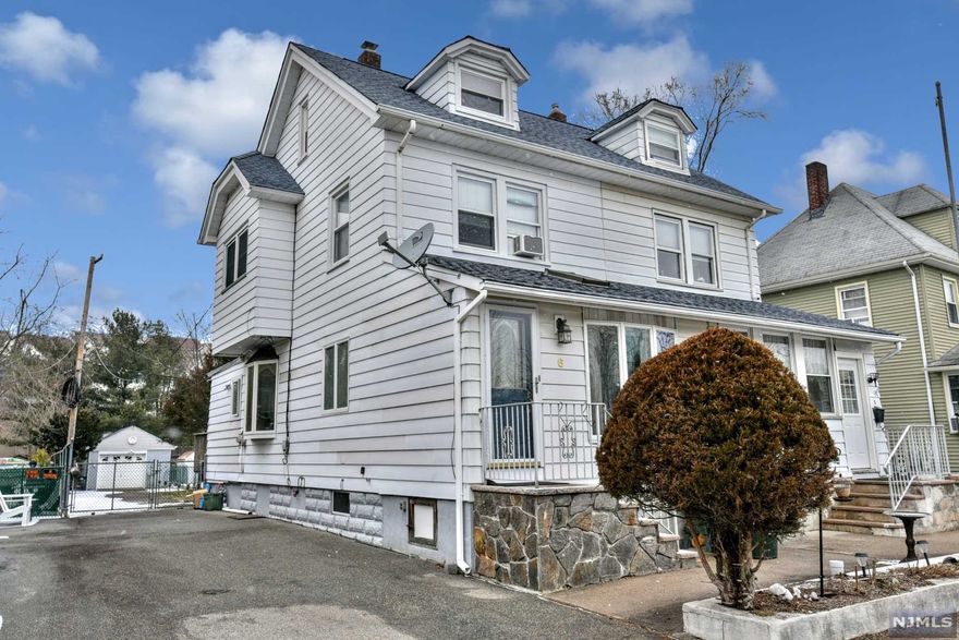 Phenomenal opportunity for the budget conscious. This very cute 1/2 duplex is a great condo alternative! this home offers 3 bedrooms and 1 bath. Enter into a spacious living room, dining room, and kitchen with walkout to deck and private yard. There are 2 bedrooms and bath on 2nd floor. 3rd floor has bedroom/attic with storage closets. Large basement with plenty of storage. A private fenced in yard great for entertaining. Detached garage with large driveway. Cute downtown with restaurants and shops. Close to transportation and all major highways. Come make this your Home Sweet Home!