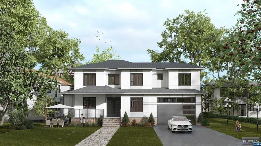 Welcome to this exquisite 6BD, 5.5BA custom Colonial home w/ over 4600 Sq ft across 3 fl set on a .25 acre lot. Upon entering, you are greeted by a grand 2-story foyer, flanked by formal LR & formal DR. Features include wide-plank Eng. hardwood flooring throughout, complemented extensive trim work & custom millwork. The kitchen is a chef's dream, featuring high-end stainless steel appliances, large center island w striking 1-sided waterfall design, pantry & ceiling-height cabinetry. The inviting FR is adorned w/ a cozy electric Fireplace and opens up to a flat backyard. Completing the 1st fl is a BD, full BA, a powder room and a 2-car garage ensuring ample space for vehicles & storage. Ascending to the 2nd fl, you will find 4 BD, 3 BA, & laundry. The primary suite is completed w/ generous walk-in closets, balcony & a spa-like BA w/ soaking tub, stall shower, & dual sinks. The fully finished basement with a large Rec rm, office, BD, full BA & extra storage. 10 yr builder's warranty