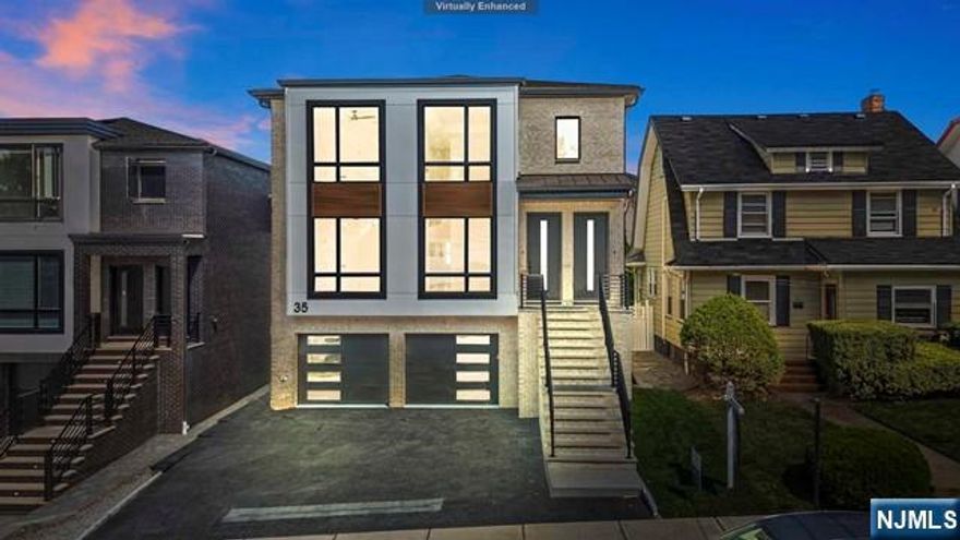 Welcome to this beautifully designed duplex in the heart of Palisades Park, thoughtfully designed with premium finishes and a modern aesthetic. The first-floor unit boasts 3 spacious bedrooms, 2.5 bathrooms, and exclusive access to a versatile basement area, featuring a cozy den, a summer kitchen and a side entrance that opens to the backyard. The second-floor unit mirrors this luxury, offering 3 bedrooms, 2.5 bathrooms, and its own private balcony. Both units are designed to maximize comfort and style. This property offers unparalleled convenience with easy access to local shopping and seamless transportation to NYC, making your commute a breeze. Perfect for investors or owner-occupants seeking a combination of comfort, location, and investment potential!