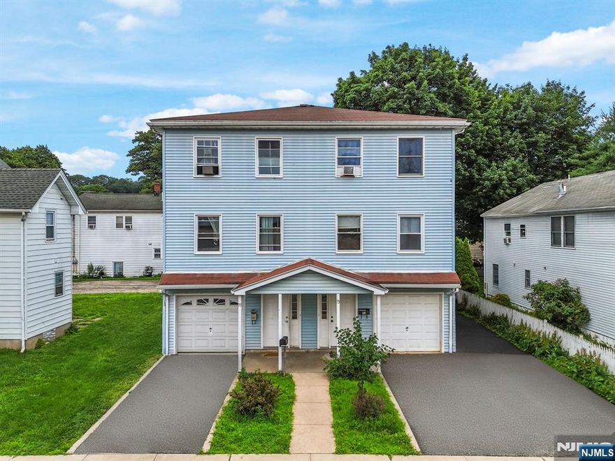 This well-maintained, side-by-side 2-unit home in Dover offers both strong rental income and long-term investment potential. Each unit features a 3-story layout with 3 bedrooms and 3 full bathrooms, providing spacious living for tenants. The third level hosts all bedrooms, while the main level includes a full kitchen, living room, and full bath. The ground level offers garage access, storage space, and an additional room with the potential to be finished or converted. Located just minutes from Routes 46, 10, and 15, this property provides quick access to highways, downtown Dover, and is approximately 40 minutes to NYC. Tenants enjoy proximity to local gyms, restaurants, and community amenities, while the backyard offers outdoor space set behind the home. All utilities are tenant-paid, including public water and sewer and each unit includes two parking spaces. Whether you're looking to expand your rental portfolio or explore multi-generational living, this property delivers space, stability, and location!