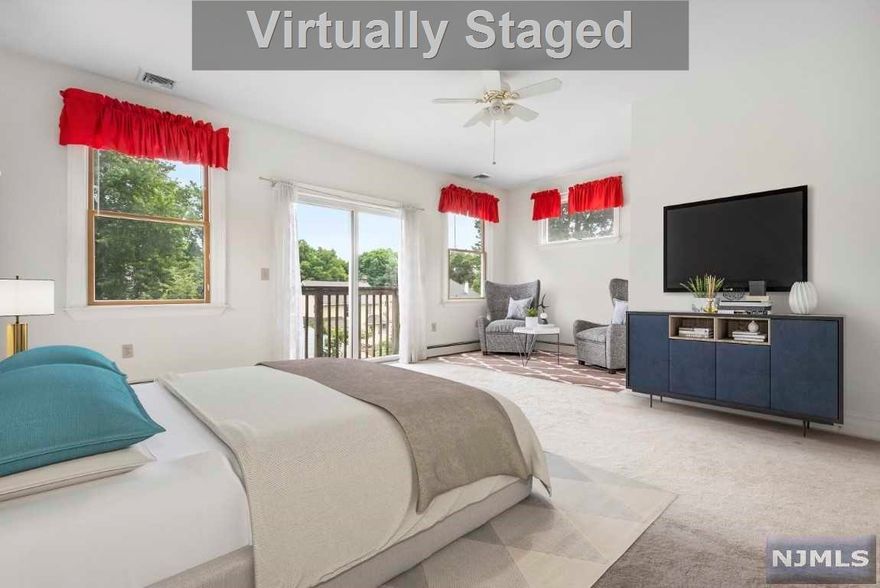 This 2004 built Colonial stands tall with its oversized ceiling height and brick facade. Experience the long term benefits of this young home that is a blank canvas. Deep living room and formal dining room greet you at the front door. Great light and high ceilings will compliment any decor. The first floor features laundry room with sink and half bath, both indications of this home's modern layout. The spacious kitchen supports open concept living with its wrap around shape, views of the backyard, and its good potential for enlarging the deck. Upstairs the bedrooms and hallways are tall and wide. The unfinished basement beckons for a workshop, family room, or studio. Don't miss the video!