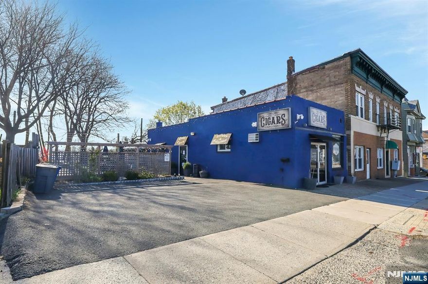 Ideal investment-building opportunity located in the Heart of Belleville! High-traffic location, next to Taco Bell, Auto Zone, Urgent Care, and other businesses. 50 x 125 level lot with approx 1000 sq ft block building-retail store with ample parking on side, 2 large and open rooms and half bath, gas forced air heat, central air, flat roof and paved parking area on side, currently tenant occupied on a month-to-month lease at $2,500 per month. Rear and side yard currently bocce court, patio, and koi pond, but could be removed for additional customer parking. Ideal location for a retail establishment. Located in the BG Zone on busy Washington Ave. With proper approvals, an addition would increase the size or razing the current building and build retail stores and residential apartments above, with proper municipal approvals and variances. Not a flood zone.