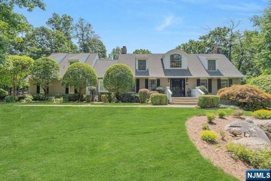 BEAUTIFUL CENTER HALL COLONIAL SITUATED ON A SPECTACULAR LOT ON ONE OF FRANKLIN LAKES MOST PRESTIGIOUS STREETS.THIS HOME FEATURES AN OPEN FLOOR PLAN W/ EXQUISITE DETAILS THROUGHOUT.THE GOURMET KITCHEN IS A DELIGHT FOR THE CHEF W/MAPLE CABINETRY,GRANITE COUNTERS,PROF S/S APPLIANCES AND DINING AREA OVERLOOKING THE MAGNIFICENT BACKYARD.ENJOY RELAXING AND ENTERTAINING IN THE ATTACHED 2 STORY GREAT ROOM W/ FPL.2ND FL BOASTS LUXURIOUS MAST BDRM SUITE W/HIS/HER CLOSETS AND MAST BATH.ANOTHER BDRM SUITE WITH BEAUTIFUL BATH IS IDEAL FOR TEEN OR EXTENDED FAMILY.2 MORE BDRMS AND FULL BATH COMPLETE THE 2ND FL.FULL FINISHED BASEMENT W PARTIAL BAR, EXERCISE AREA, FIREPLACE AND POWD RM. WHOLE HOUSE STANDBY GENERATOR INSTALLED IN 2015.HOME ALSO HAS A CAMERA SECURITY SYSTEM AND A HOME SONOS SOUND/THEATER SYSTEM. UNWIND ON THE LARGE DECK AND ENJOY THE TRANQUIL AND PRISTINE BACKYARD OASIS.HOME IS METICULOUSLY MAINTAINED AND BEAMS W/ PRIDE OF OWNERSHIP! OWNER IS A NJ LICENSED REALESTATE BROKER