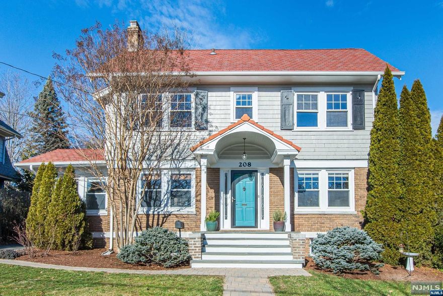 LOCATION!!! Perfectly perched between Watchung Plaza and Brookdale Park, this bright & beautiful 4-BR, 2 Bath Colonial will dazzle you! Enter the sun-drenched foyer to the LR w/FP & adjacent sunroom, a perfect place to read or watch tv. The DR boasts elegant wainscoting, decorative crown molding & leaded stained-glass transom & leads into the stunning & functional newly renovated kit w/stainless appliances & quartz countertops. 2nd flr is comprised of updated bath & 3 Bedrooms incl a comfortable Primary. 3rd flr has in-law/Au pair or guest suite & full bath w/new flooring. AND, WOW...THE BACKYARD!!!! It's really nice to have Brookdale Park around the corner but this property is like having a park in your own backyard! 1/4 AC of fenced-in privacy with deck, patio and mature plantings... an entertainer's delight w/ample space for outdoor play! Roll out of bed to the NYC bus and 5 blocks to the Watchung train station. Convenient to all Montclair has to offer!