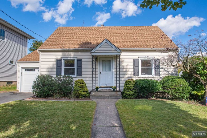 Open the door to this sun filled home featuring 3 bedrooms and 1 bath . 2 bedrooms located on the first floor with kitchen and breakfast bar overlooking dinning area . Hardwood floors , newer roof , outdoor storage shed and attached garage .Large bedroom on the second floor with storage . Located close to NYC transportation, shopping , schools and houses of worship