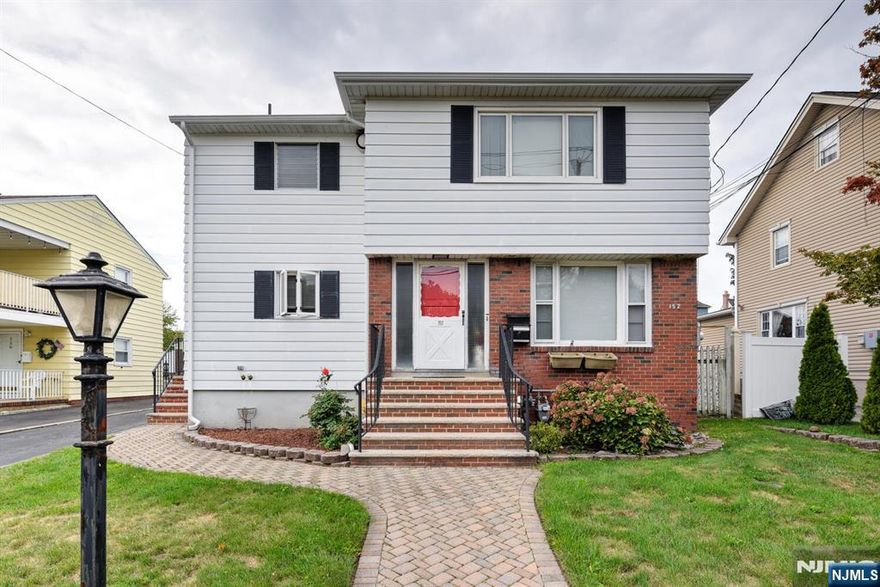 Exceptional 2 family outstanding investment opportunity awaits with this spacious two-family residence offering 3 levels of versatile living space. Perfect for the savvy investor or homeowner seeking rental income, this property combines comfort, style, and convenience in one of Bergen County's most desirable communities. The 2nd floor unit is ideal for an owner-occupant, boasting expansive rooms with gleaming hardwood floors, elegant crown molding, and an inviting floor plan. A formal dining room, living room, and family room create the perfect setting for everyday living and entertaining. This level includes three generously sized bedrooms with abundant closet space, two of which open to a private balcony, along with 2 full baths The 1st floor unit features a kitchen with separate dining area, living room, 2 large bedrooms. The fully finished basement includes a kitchenette, large rec room, bathroom, walk-out entrance, providing additional living space and direct access to the backyard. Outdoors, enjoy a beautifully designed backyard with a covered paver patio, grass play area, a private driveway accommodating up to eight vehicles, perfect for hosting gatherings or relaxing in your own retreat. Ideally situated, this property is close to public transportation, shopping, dining, and major highways, making it a true commuter's dream. Whether you're looking to generate rental income, or enjoy comfortable living with investment potential, this property offers it all.