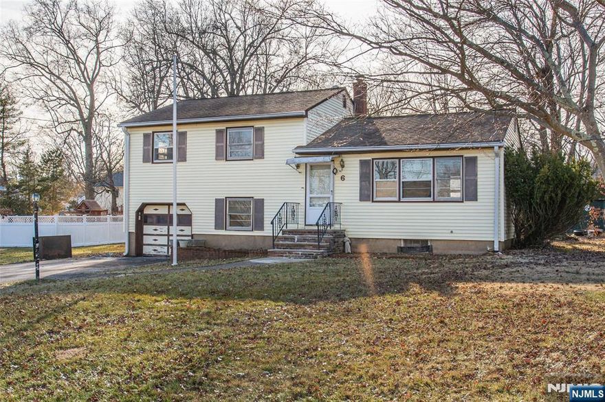 Located in a prime neighborhood, this split-level home sits on an oversized lot of over one-third of an acre, offering privacy, space, and outstanding future potential. The setting alone makes this a rare opportunity for buyers seeking long-term value in a peaceful, established community. Inside, the home features three bedrooms and one full bath, along with a ground-level family room that provides flexible living space for entertaining, relaxing, or future reconfiguration. A full unfinished basement offers endless possibilities for additional living space, a home office, recreation area, or storage. With the right vision, there is opportunity to add an additional bathroom, expand the footprint, and create a deck for outdoor enjoyment. Situated in a highly regarded school district with very low property taxes, this home also offers easy access to major highways, making commuting to nearby towns, business centers, and shopping convenient and efficient. Whether youâ€™re looking to personalize, expand, or reimagine, this property offers the location, lot size, and versatility to create something truly special. Property is being sold completely AS-IS. No credits or repairs will be considered.