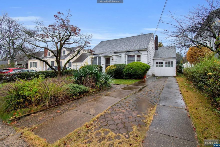 Great starter home located in the Golf section of town. 2BR 1Bath Cape Cod ready for your personal touch, some TLC needed. Roof was recently replaced. Home is conveniently located near Downtown Pleasant Avenue, The Bergen Town Center & offers easy access into Manhattan via 162 or 163 bus. Schedule your appointment today!