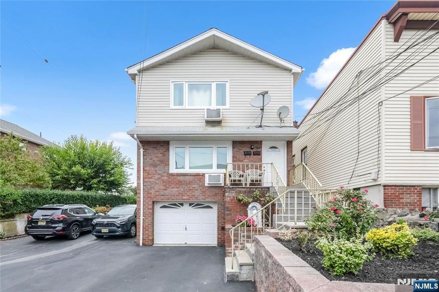 Welcome to this spacious 2-family home in the heart of Cliffside Park, offering versatile living and great updates throughout. The first unit is a duplex-style apartment featuring 4 bedrooms across two levels. The ground floor includes a one-bedroom layout with a living/dining room combo, summer kitchen, and full bathâ€”ideal for an in-law suite. The main level offers 6 rooms with 3 bedrooms, 1 bath, and generous living space. The second unit mirrors the main level with 3 bedrooms and 1 bath, enhanced by a beautifully renovated kitchen (1 year old) and a brand-new bathroom. Hardwood and tile flooring run throughout the home, adding warmth and durability. Recent upgrades include a 2â€“3-year-old roof, new boiler, and hot water heater. The property also boasts a large, flat yard, parking for up to 5 cars, and shared laundry in the basement. A wonderful opportunity for investment or extended family living!