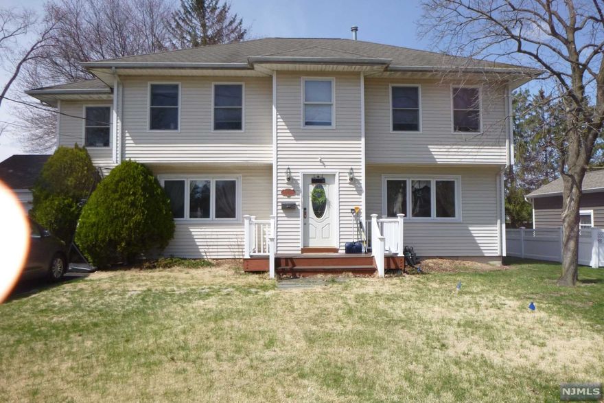 LOCATION, LOCATION! UPDATED COLONIAL STYLED HOME IN DESIREABLE WEST SIDE OF PARAMUS. GREAT FLOW FROM LIVING ROOM TO DINING ROOM TO MODERN KITCHEN, PERFECT FOR HOLIDAY PARTIES. FIRST FLOOR BEDROOM AND BATH GREAT OPTION FOR NANA,TEENAGER OR AUPAIR. KITCHEN HAS SGD TO WOODEN DECK NICE FOR SUMMER BARBECUES AND BACKYARD FUN. OVERSIZED MASTER SUITE WITH JACUZZI BATH. DEN OR OFFICE TYPE ROOM ON 2ND FLOOR. A FINISHED ROOM IN BASEMENT ADDS TO YOUR LIVING SPACE. GREAT LOCATION, LOW TAXES, AND UPDATED!