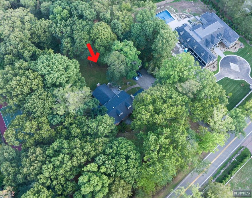 Charming 4 BR/4BTH country home, set on 2.2 wooded acres, in desirable Chestnut Ridge Rd location. Features first floor master bedroom/master bath, and modern eat-in kitchen opening to spacious great room with vaulted ceiling & fireplace. Attached 2-car garage and additional detached 3-car garage w/bonus storage underneath. Great income-producing property. Tenant occupied, leased to June 2023 + Detached 3-car garage rented separately. Fantastic investment property, potential reno, or prime building lot with outstanding supporting value. The home is being sold in "As-Is" condition.