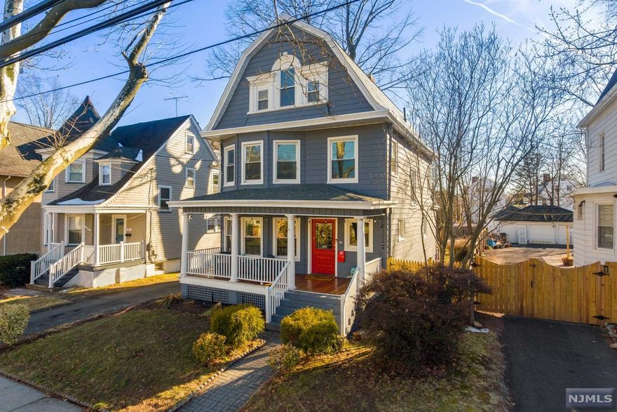 The lengthy driveway out back, welcomes and exits you to the home leading to the huge fenced-in backyard patio with outdoor kitchen / recreational area and detached 2 car garage. Owners have enjoyed year round outdoor fun with plenty of space for a portable pool, an outdoor theater area and fire pit. Don't miss this amazing Colonial home in West Orange, NJ. Square Footage (2037)