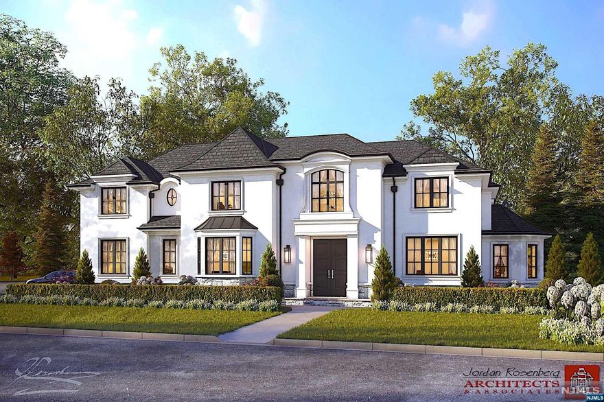 Experience the pinnacle of modern European luxury with this breathtaking 6-bedroom designer home w in-ground pool in the most desirable part of the booming, low tax town of Englewood Cliffs. Spanning approx 10,000 square feet, this manor-style home offers a grand living experience like no other. 22kvp whole house generator included. Projected completion: fall 2023 The virtual tour link includes a complete feature list and current progress photos.