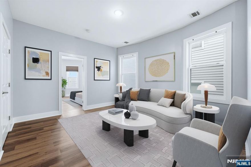 Welcome to your next home at 913 S 18th St, located in Newark's charming Upper Clinton Hill neighborhood. This spacious 2nd-floor unit boasts 3 generously sized bedrooms, 1 full bathroom & an additional den-perfect for a home office, reading nook, or creative space. The bright, airy layout is complemented by modern comforts like central air & heat, ensuring year-round comfort & a time-saving dishwasher in the updated kitchen. One dedicated parking space is included, so you'll never have to hunt for a spot. Situated in a vibrant neighborhood, this home offers the perfect balance of convenience and tranquility. Whether you're working from home, entertaining friends, or just relaxing after a long day, this property has everything you need. Don't miss out-schedule your tour today and make 193 S 18th St your new address!