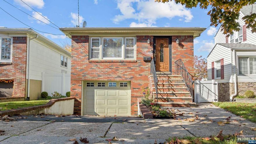 Welcome home to this move-in ready ranch that has been thoughtfully updated and meticulously maintained for its new owner. Nestled on a quiet, tree-lined street... this charming, brick-faced home has much to offer: curb appeal, convenience, central air, hardwood floors, fenced-yard & easy one-floor living. Light-filled living room welcomes you as you enter and opens to the dining area and overlooking kitchen with all new S/S appliances (2020). The main level is complete with 3BR/1FB. Additional side entrance leads to beautifully updated, expansive lower level with walkout to patio overlooking fenced yard, ideal for entertaining and creating outdoor memories. Lower Level includes a summer kitchen, full bath and private entrance, making this additional living space ideal for guests or extended-family living. Conveniently located near major highways (RT. 3 & 21), bus stops for easy commute to NYC Port Authority & Penn Station.