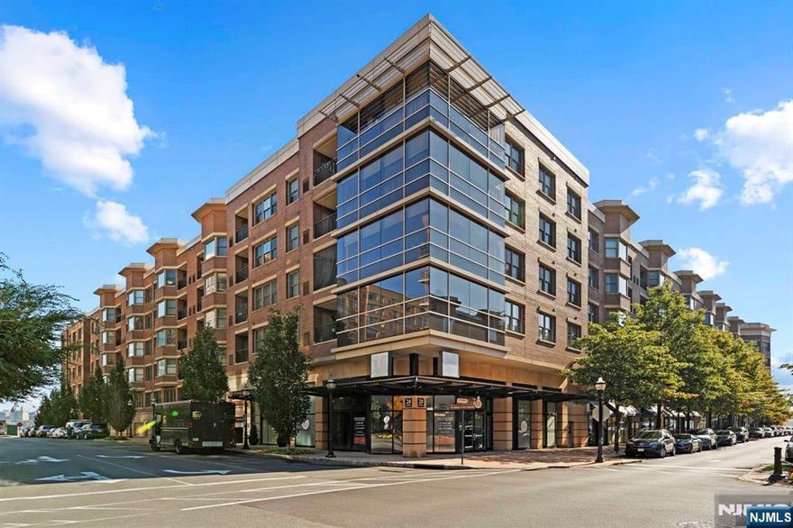 Elevate your lifestyle in this stunning 2-bedroom, 1-bathroom residence at Grandview II, featuring captivating views of NYC and the Hudson River! This luxury condo is situated at the highly sought after RiverWalk section of West NY NJ. Spanning 1,127 sq ft, this home boasts hardwood flooring throughout, 9 ft ceilings, + convenient in-unit washer/dryer + outdoor patio. The open floor plan flows effortlessly from the kitchen, equipped with granite countertops and stainless steel appliances, to the spacious dining and living areas, perfect for entertaining. The master suite includes a beautiful ensuite bathroom with double vanities, a separate shower, and a Jacuzzi. The generous second bedroom also comes equipped with a sizable closet! Take advantage of fantastic amenities like a 24-hour concierge, fitness center, and outdoor pool, Acme, Starbucks, Restaurants, Lightrail, Express Bus to NYC at your door step. 5 min walk to Port imperial Ferry Terminal!