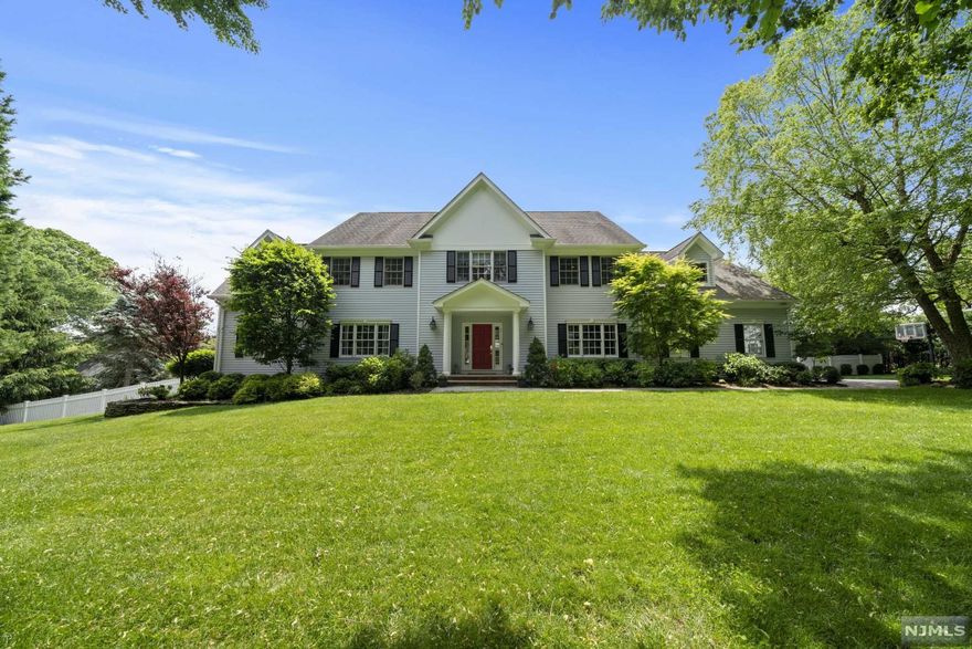 Welcome to this 5 bedroom 4.5 bath home offering over 4,500 sq. plus finished basement built in 1998. Located in Wyckoff's sought after Sicomac section. Features include spacious foyer, Formal dining room with applied moulding, great room with soaring ceiling and fireplace open to nicely appointed kitchen with center island, and sun-lit breakfast nook. Not to be missed on the first floor is a formal living room, home office, and guest bedroom. The second floor includes 4 bedrooms 3 full bathrooms including master suite with bathroom and huge walk in closet. A full finished basement with craft area, pool table area, tv room and full bath. Exterior features include 3 car garage, wood deck overlooking private lush parklike property. extra wide lot approx .7 acres. This home has been meticulously maintained and is located in the premier section of Wyckoff.