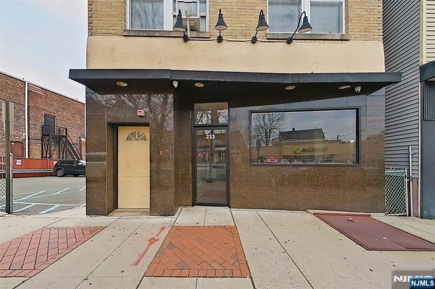 Incredible visibility in one of the most high-traffic commercial corridors in Kearny. This prime first-floor storefront on Kearny Ave offers unmatched exposure for any business seeking strong street presence and convenience. Ideal for a wide range of uses including retail, medical, professional office, wellness, financial services, boutique studio, technology or consulting firms, and many other service-oriented operations. The space features 6 dedicated parking spots, a rare advantage along Kearny Ave, ensuring easy access for customers and staff. Inside you will find two baths, ample storage areas, and an efficient layout offering great flexibility. Whether you need an open showroom, private exam rooms, offices, or a mixed-use workspace, the configuration supports multiple concepts. Positioned in a vibrant, walkable section surrounded by established businesses, restaurants, and residential density, this location guarantees steady foot and vehicle traffic throughout the day. Unmatched visibility, direct street-level access, strong signage potential, private parking, next to a traffic light and a major intersection, make this an exceptional opportunity for any business looking to stand out, plant and grow roots and create a flourishing lifelong business in our lovely Kearny. Over 1,650 Square Feet of Total Space