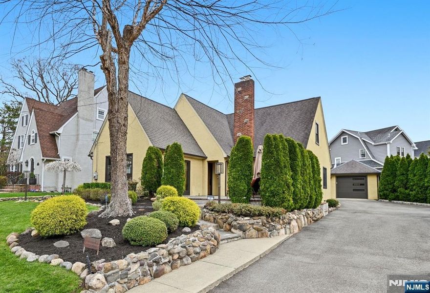 "Beautiful" and "Meticulous" are understatements for this bespoke Glen Rock residence. Every inch of this home has been intentionally curated, merging period charm with a high-level, contemporary renovation. The exterior sets a commanding tone with a striking redone stone wall and manicured grounds. A welcoming paver patioâ€”perfect for morning espresso or evening cocktailsâ€”features French doors that lead seamlessly into the heart of the home. Inside, the open-concept flow is designed for effortless entertaining, anchored by a chefâ€™s kitchen and a dining area featuring stunning herringbone hardwoods and custom built-ins. The living room serves as a sophisticated retreat with a gas stone fireplace, Lutron-controlled lighting, and automatic window treatments. The first floor is completed by a serene bedroom and an impressive full bath showcasing exquisite Porcelanosa tilework. Upstairs, the layout offers ultimate versatility: a flex space with a wall of storage, a primary bedroom with dual walk-in closets, a third bedroom, a dedicated home office, and a spa-like bath with a custom vanity and glass stall shower. Finished with white oak floors throughout and a spacious basement for storage, this is a rare opportunity for a turnkey lifestyle in one of Bergen Countyâ€™s most sought-after communities. Boiler 5 years, AC 4 years.