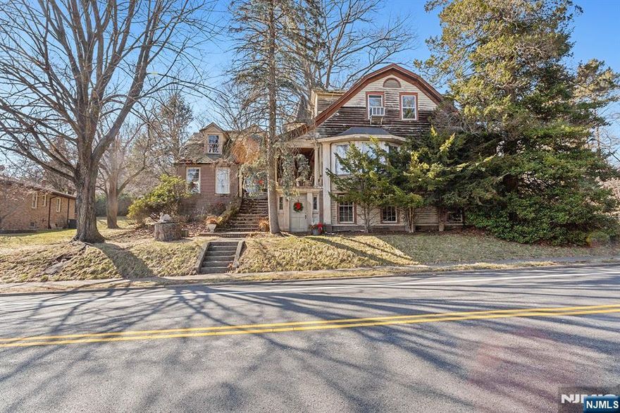 Welcome to 400 Goffle Hill, a true diamond in the rough and an incredible investment opportunity in Hawthorne, NJ. This massive 5 bed, 3 bath colonial, built in 1889, boasts 5,300 sqft of living space on a sprawling .67-acre lot. With its grand vaulted ceilings and stunning craftsmanship throughout, this home is brimming with potential and ready for the right person to restore its historical charm and character. It also features a full walkout office at street level - perfect for a home business or additional living space - and a double oversized garage for ample storage or workspace. While it will require rolling up your sleeves, the rewards you'll reap are enormous. Suggested after-repair value of this is at $1.7M, offering an unparalleled potential for significant profit. Bring your vision and creativity, and transform this once-glorious home into a breathtaking masterpiece. Schedule a showing today, and don't miss this chance to restore an iconic property to its former glory!