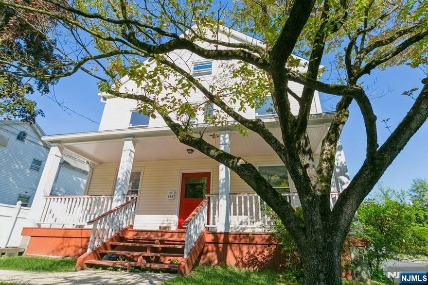 THE PERFECT SUN-FILLED 2 FAMILY SECOND FLOOR APARTMENT! READY FOR YOU! RENOVATED SUN-FILLED 3 BDRM/ 2 BTH WITH LOTS OF CHARM..PAVER DRIVEWAY AND PORCH WELCOMES YOU. SEP ENTRY FROM 1ST FLR. BEAUTIFUL APT FEATURES RENOVATED KITCHEN WITH NEWER SS APPLIANCES, FORMAL DINING AREA, LIVING ROOM, ROOM FOR AN OFFICE .2 FULL BATHS,LAUNDRY. HIGH CEILINGS AND HARDWOOD FLOORS. 1 PARKING SPACE IN THE DETACHED GARAGE, 1 SPOT OUT. USE OF THE FENCED IN AREA IN THE BACKYARD. CLOSE TO THE VIBRANT DOWNTOWN OF CLOSTER. FILLED WITH SHOPS AND RESTAURANTS. BLUE RIBBON NORTHERN VALLEY SCHOOL. TENANT RESPONSIBLE FOR GAS, ELECTRIC, CABLE, SNOW REMOVAL.ALL APPLICANTS MUST GET CREDIT CHECK THROUGH NTN TENANT SCREENING. TRULY A GEM.