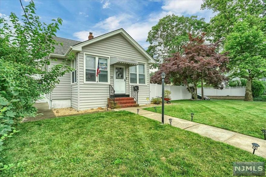 The home you've been waiting for! This home is VERY DECEIVING. Step inside this tastefully-renovated cape and you are surely to be pleasantly surprised. Featuring 3 beds, 2 full baths, enclosed front porch, full basement, central AC, detached garage, fenced-yard, outdoor patio for entertaining, and modern upgrades at every turn, this is truly a house you can move into and call home today. And the location cannot be beat- the home is situated in a quiet, residential neighborhood, but is in the center of it all! Walk to NYC bus stop just 0.3 mi away, New Bridge Landing commuter train less AND Rt. 4 both less than a mile away, Hackensack Med Center only 6 mins away, and a long list of shopping malls, dining, entertainment, parks and schools all within close reach. This is the one!