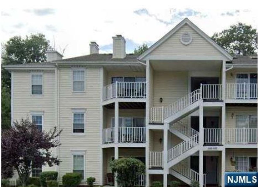 Call Listing Agent Gina 201-694-1216 or Mary Ellen 201-788-1169! Welcome to this stunning and spacious 2-bedroom, 2-bathroom condo in a delightful community featuring a pool and various amenities. Nestled in the serene town of Mahwah, this beautifully renovated corner unit is situated on the 2nd floor, offering tranquil views of the community pool. Inside, you'll find modern conveniences, including newer central air conditioning and an in-unit washer and dryer. The kitchen boasts granite countertops, a breakfast bar and a full suite of appliances, including a refrigerator, stove, dishwasher and microwave. The open-concept living room is flooded with natural light and features sliding French doors that lead to a private balcony overlooking the pool. A formal dining room adds elegance and space for gatherings. The primary bedroom is a true retreat, with large windows on two sides, a walk-in closet, and a spacious en-suite bathroom. The second bedroom is generously sized and has easy access to the second full bath. Additional highlights include a laundry room with ample storage and a designated parking space, along with plenty of guest parking available. Conveniently located near restaurants, shopping, and transportation, this condo is a perfect blend of comfort and convenience. Donâ€™t miss your chance to make it your own!